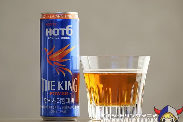 Энергетический напиток "The King" Power, 0,355 л ЖБ (Южная Корея)