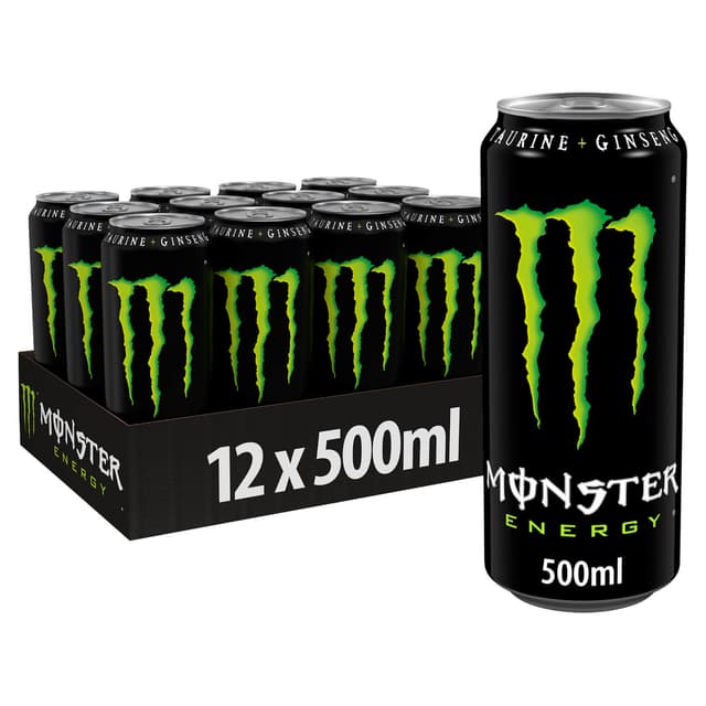 Энергетический напиток "Monster" Original, 0,5 л ЖБ (Польша)