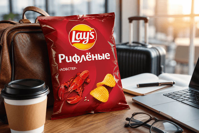 Чипсы Lays Рифленые Лобстер 140г: 2. Перекус в дороге и на работе