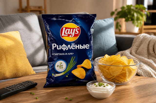 Чипсы Lays Рифленые Сметана и Лук 140г: Практические сценарии применения