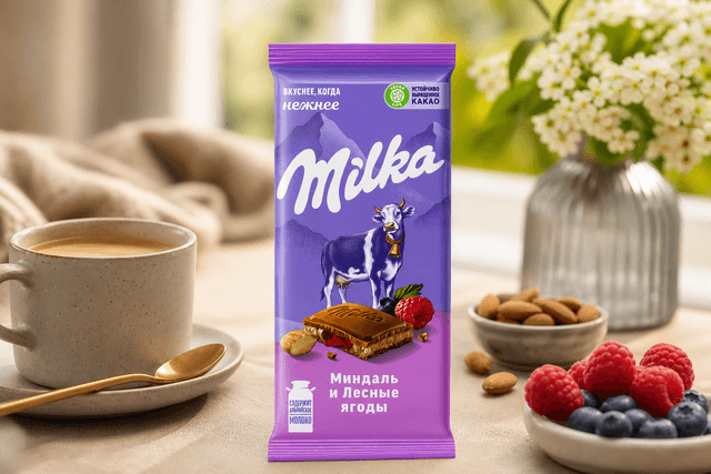Шоколад Milka Миндаль и лесные ягоды 80г: Практические сценарии применения