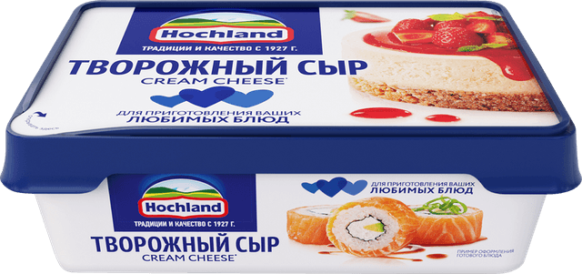 Сыр "Hochland" 180г ван ТВОРОЖНЫЙ ДЛЯ КУЛИНАРИИ/16