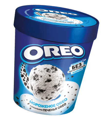 Мороженое "Oreo" ведерко с печеньем 260г (Россия)
