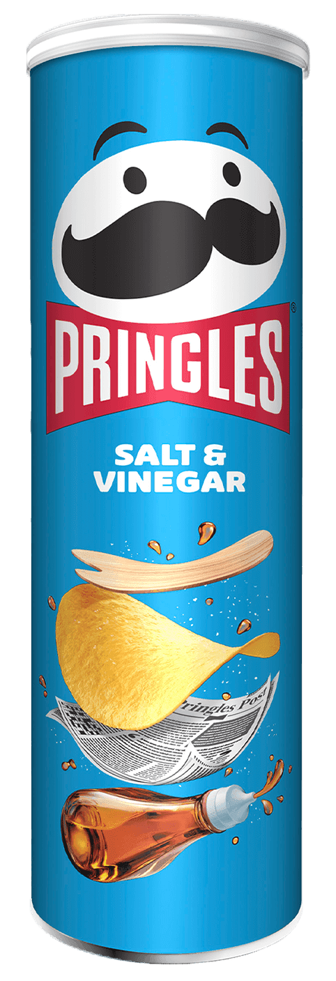 Чипсы "Pringles" Соль Уксус 165г (Германия)