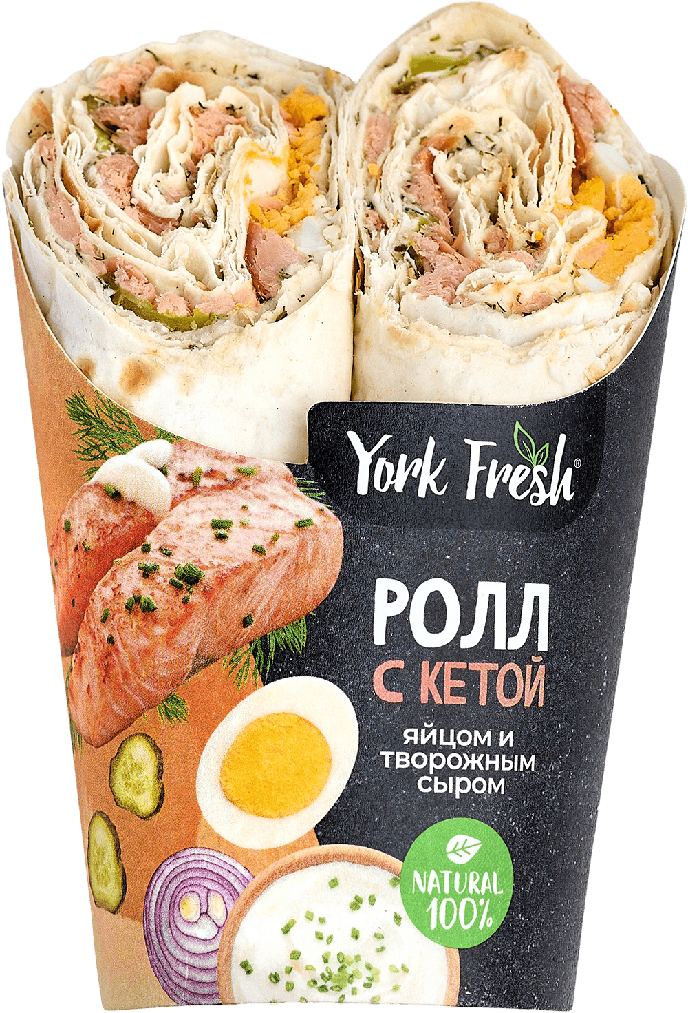 "York Fresh" Шаверма-Ролл Кета Яйцо 170г
