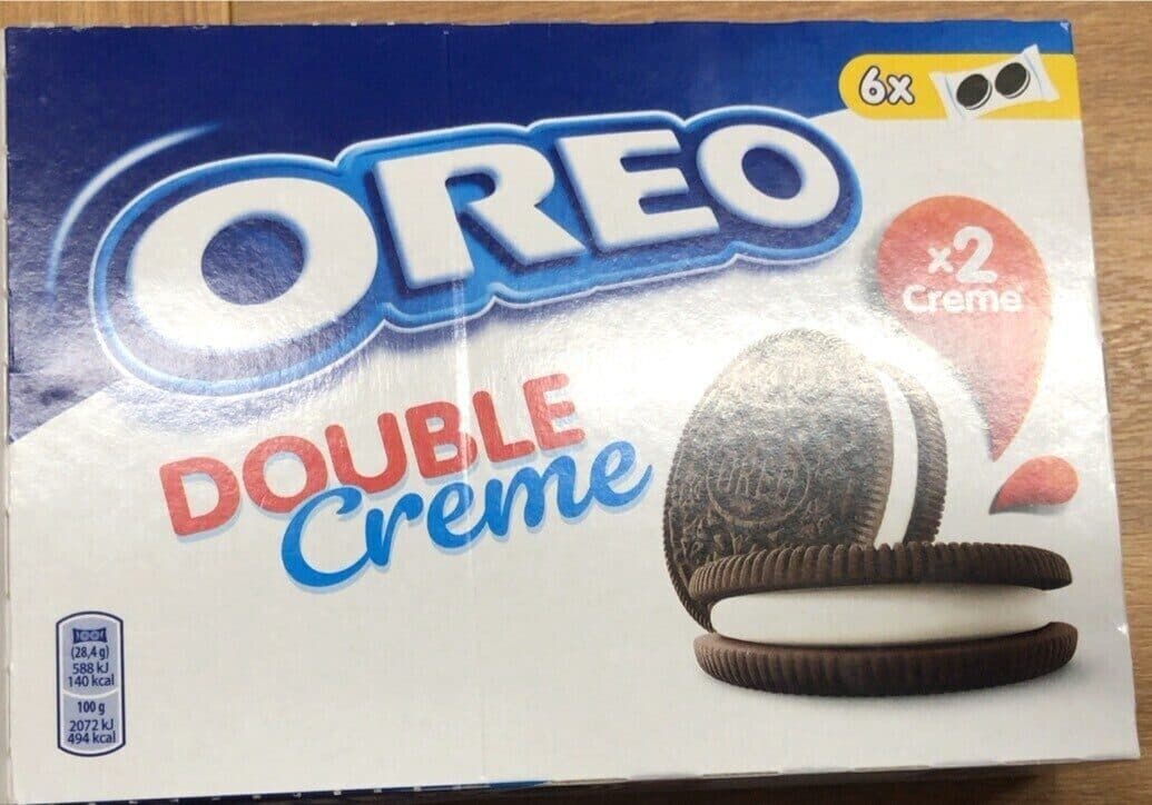 Печенье "Oreo" с какао и двойной начинкой с ванильным вкусом 170 г (Россия)