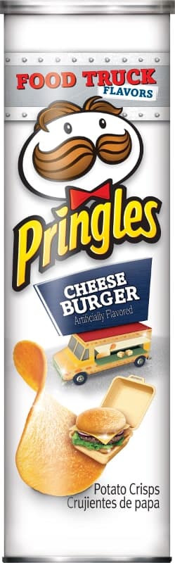 Чипсы "Pringles" сырный бургер 165г (Германия)