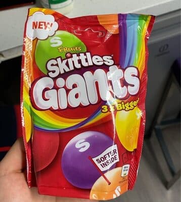 Драже "Skittles" Giants 132г