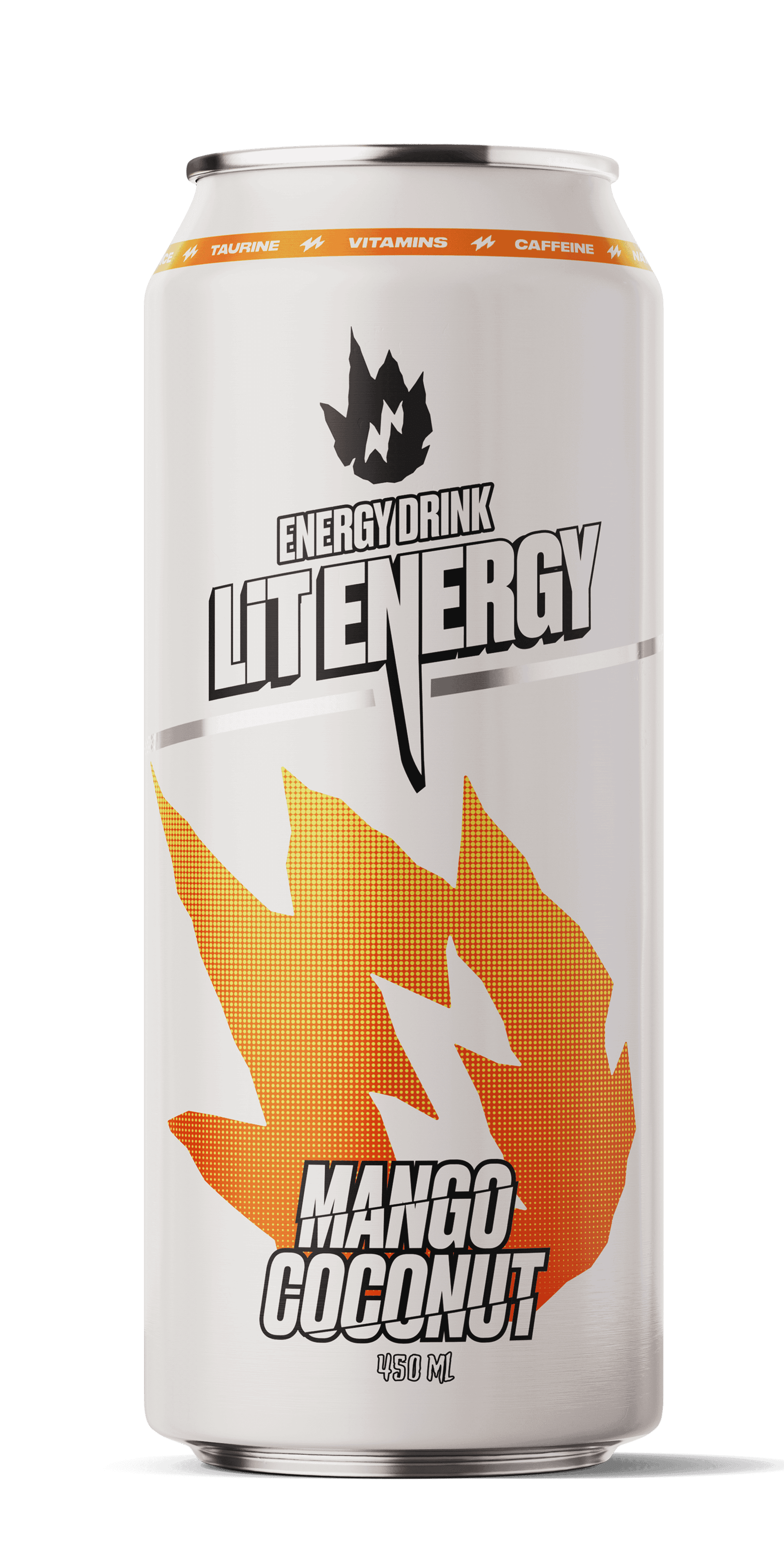 Энергетический напиток «LIT ENERGY MANGO COCONUT» 0,45л ЖБ (Россия)