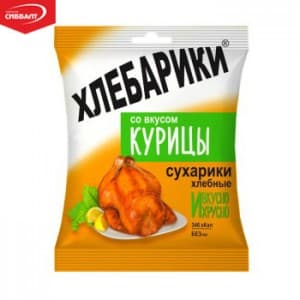 Сухарики Теперь вместе Курица 90г (Россия)