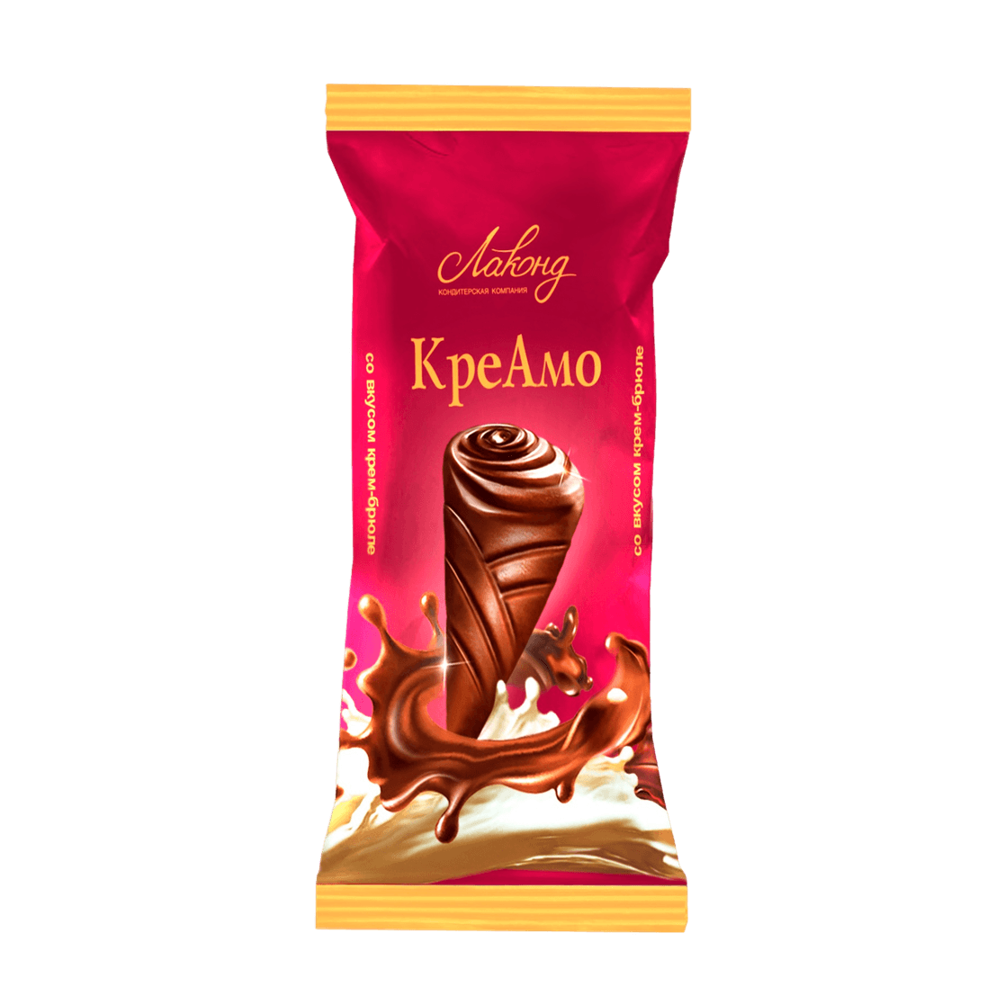 "Лаконд" Конфеты "КреАмо" с кремом брюле, За 1 кг (Россия)