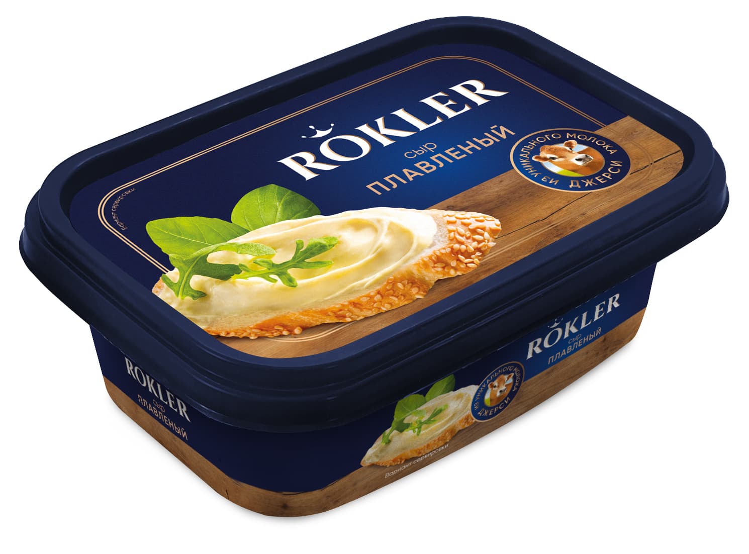 Сыр плавленый "Rokler" Сливочный ванна 180г