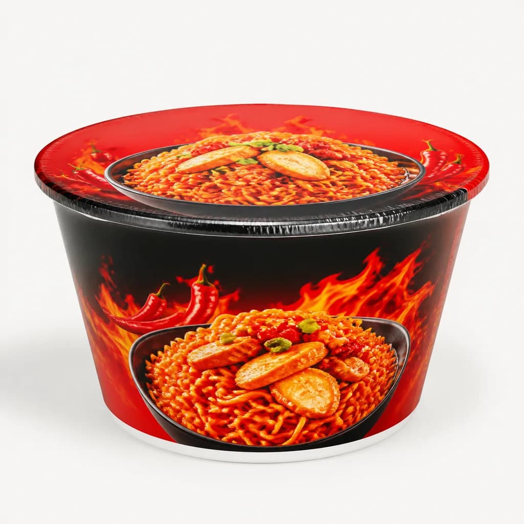 Лапша Samyang Hot Chicken Big Bowl со вкусом острой курицы 105 гр. (16)