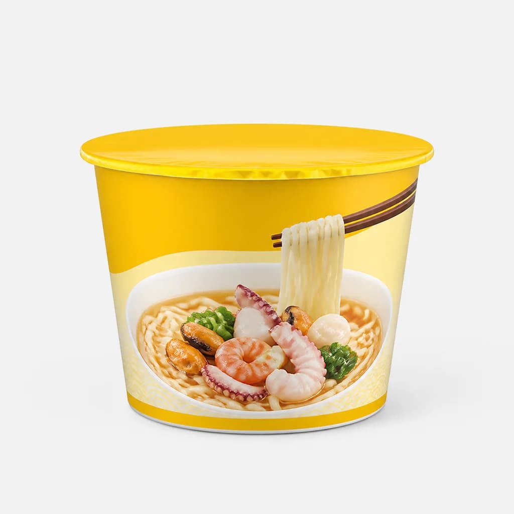 ОТТОГИ лапша б/п 110гр Тэгим Удон (вк.Морепродуктов) (Чаша) 1уп*12шт Оттоги Корпоре