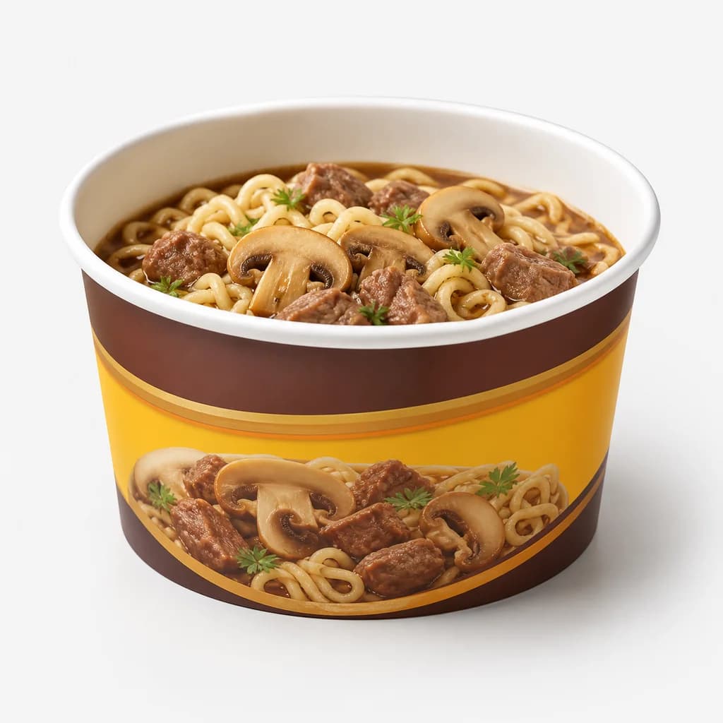 Лапша "Do Ramen" Classic Mushroom Beef 106г (Казахстан)