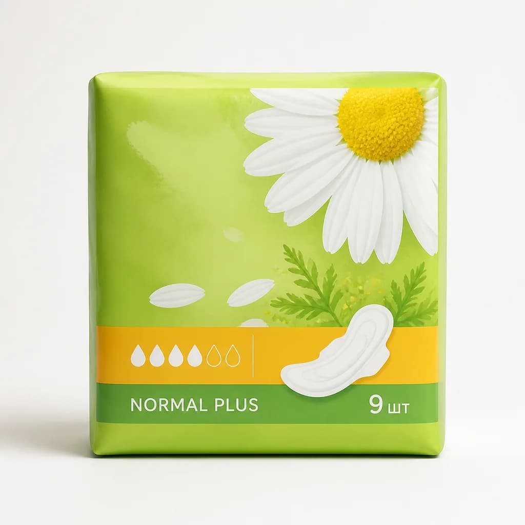 Прокладки NATURELLA Ultra Camomile Normal Plus Single 9шт