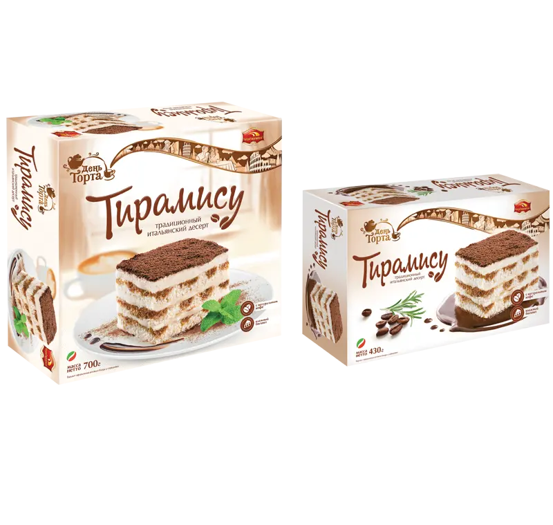 "День торта" торт "тирамису" 430г (Россия)
