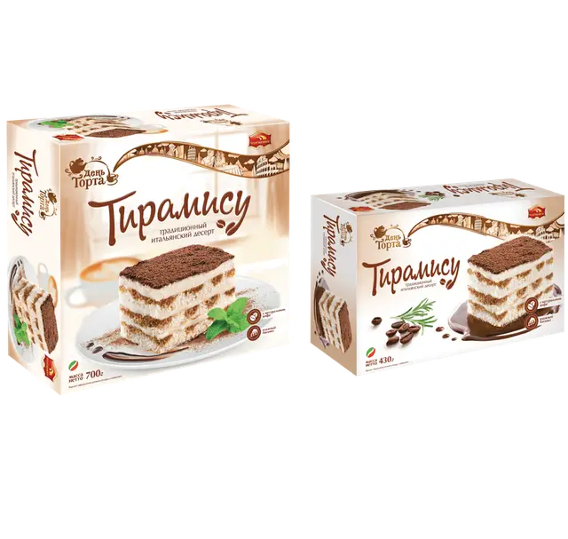 "День торта" торт "тирамису" 430г (Россия)