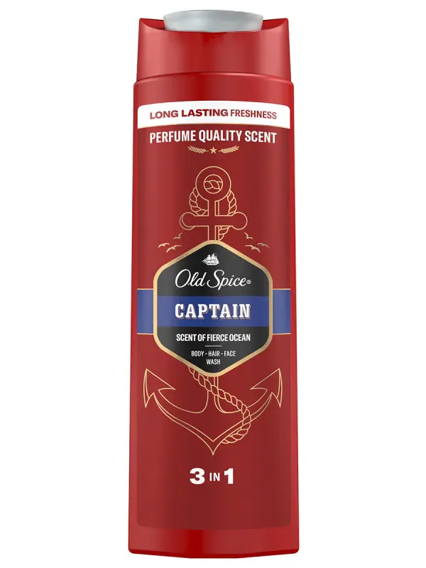 Гель Old Spice д/Душа Captain 400мл