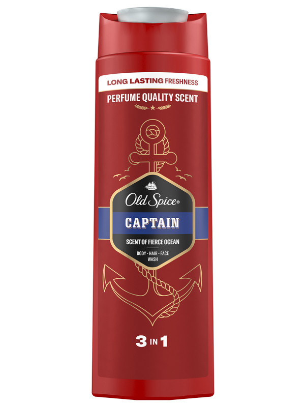 Гель Old Spice д/Душа Captain 400мл