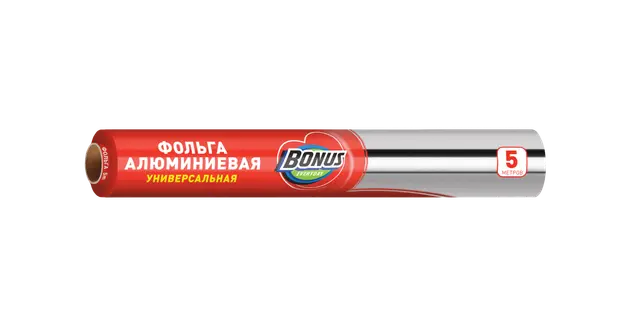 Бонус Фольга Алюминиевая 5м