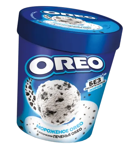 Мороженое "Oreo" ведерко с печеньем 260г (Россия)