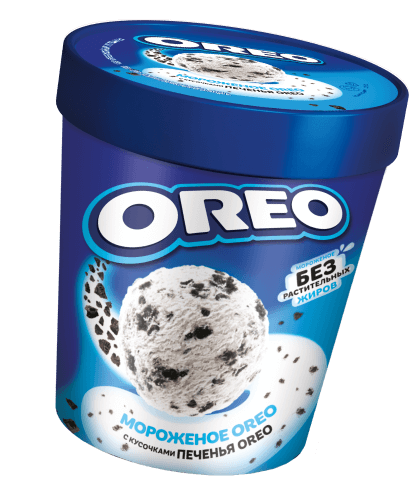 Мороженое "Oreo" ведерко с печеньем 260г (Россия)