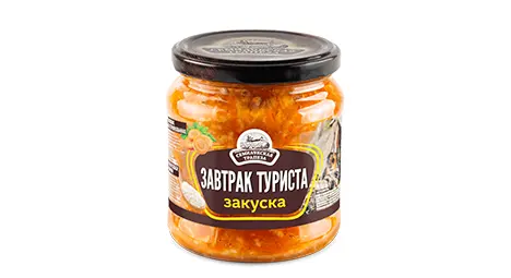 "Семилукская Трапеза" закуска овощная, Завтрак туриста 460г (Россия)
