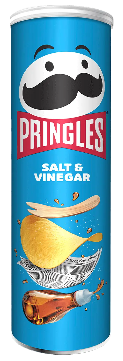 Чипсы "Pringles" Соль Уксус 165г (Германия)