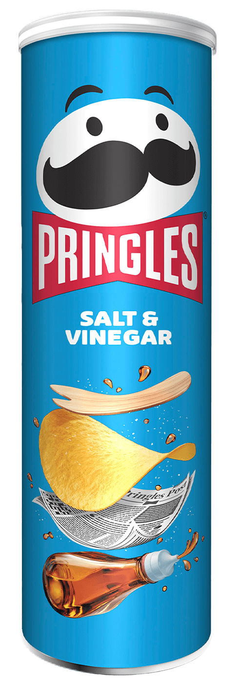 Чипсы "Pringles" Соль Уксус 165г (Германия)