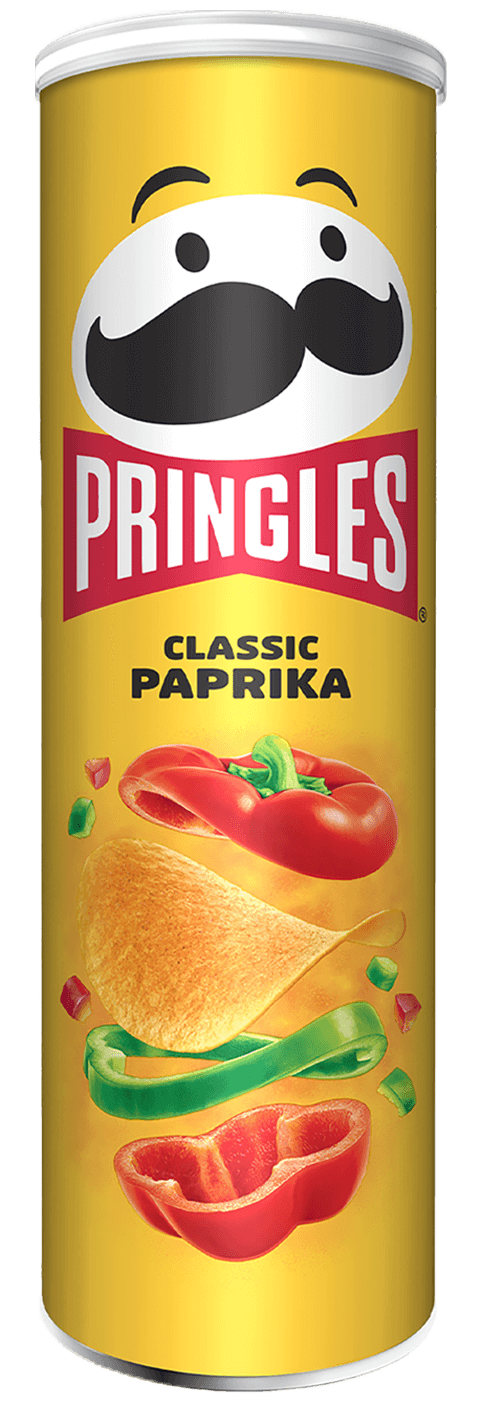 Чипсы "Pringles" Paprika 165г (Германия)