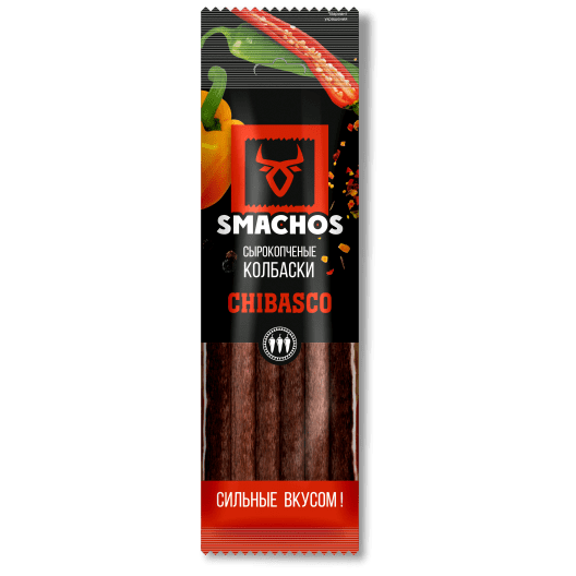Колбаски "Smachos" чибаско 70г (Россия)