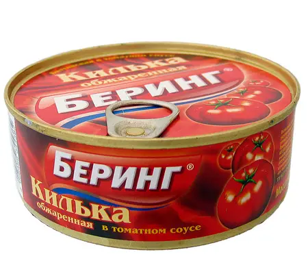 БЕРИНГ Килька обжаренная в т/с КЛЮЧ ж/б 240гр*48шт ГК Беринг