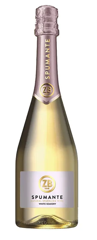 Шампанкое "ZB" Spumante бел п/сух 0,75л 12% (Россия)