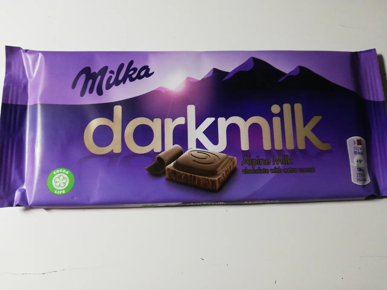 "Milka" 90гр DARK Extra Cacao шок. темный 1бл*25шт Монделиз