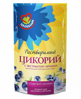ЦЕЛЕБНИК цикорий с черникой ZIP м/у 85гр*12шт СлавКофе
