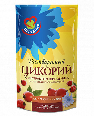 ЦЕЛЕБНИК цикорий с шиповником ZIP м/у 85гр*12шт СлавКофе