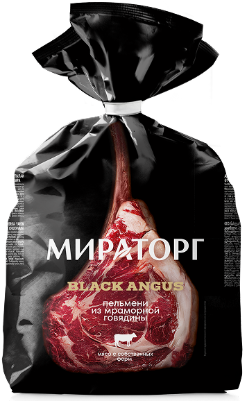 Пельмени "Мираторг" Из мраморной говядины 700г (Россия)