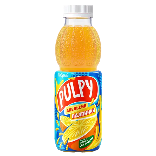 Напиток "Pulpy" Апельсин 0,45л ПЭТ (Россия)