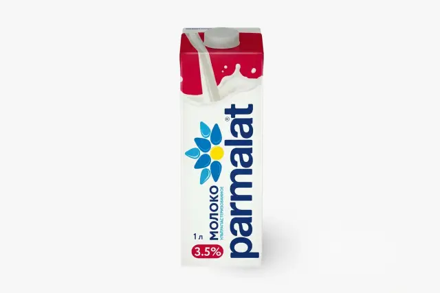 ПАРМАЛАТ молоко ультрапаст. 3,5% с крышкой 1000гр*12шт Лакталис (пал 52) ХОРЕКА