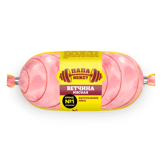 "Папа Может" Ветчина Мясная 400г (Россия)