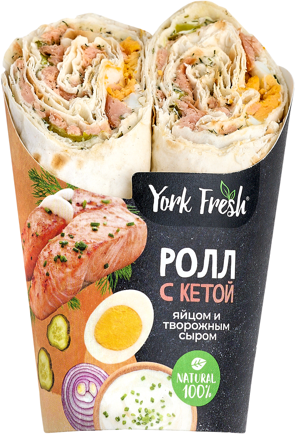 "York Fresh" Шаверма-Ролл Кета Яйцо 170г