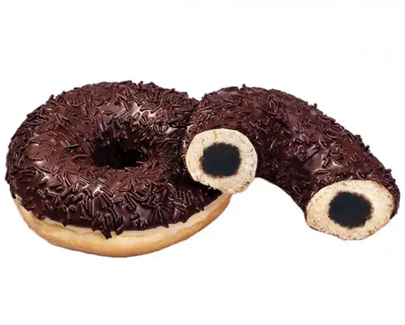 "STOKSON TRIPLE CHOC" Донат с шоколадной начинкой 69г
