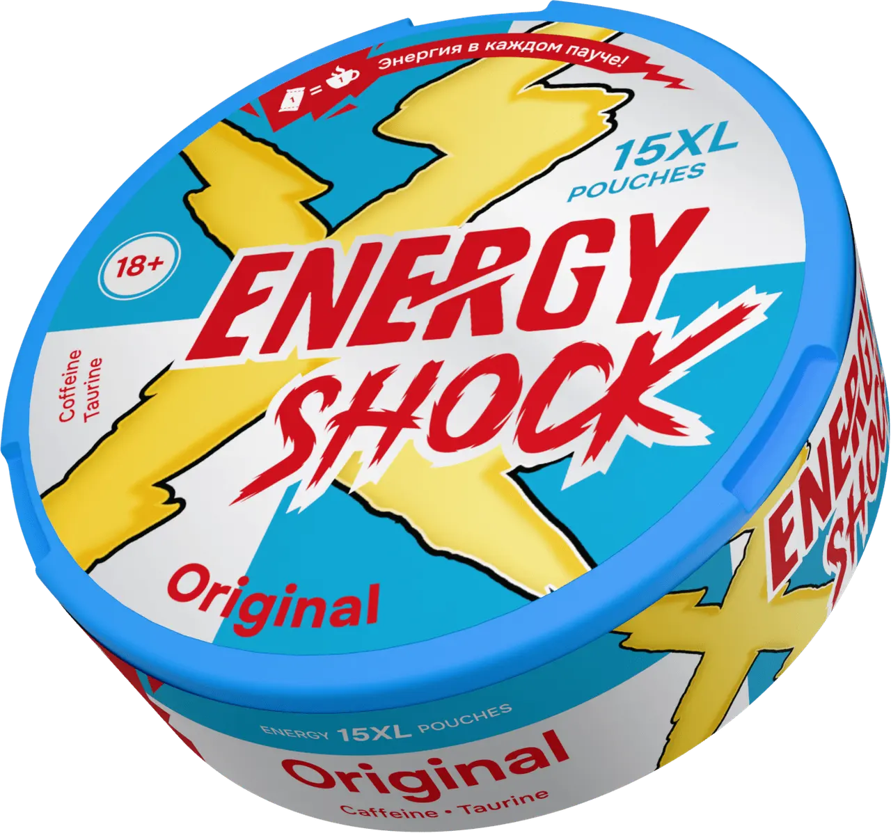 Энергетические паучи " Energy Shok" Original 10г (Россия)