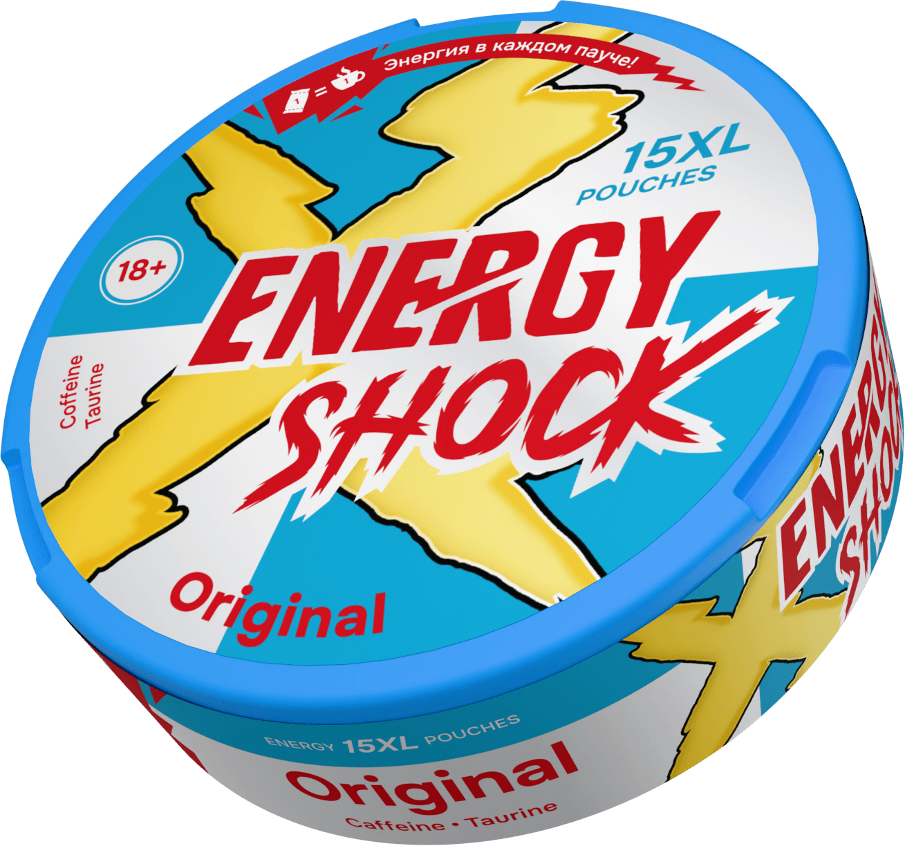 Энергетические паучи " Energy Shok" Original 10г (Россия)