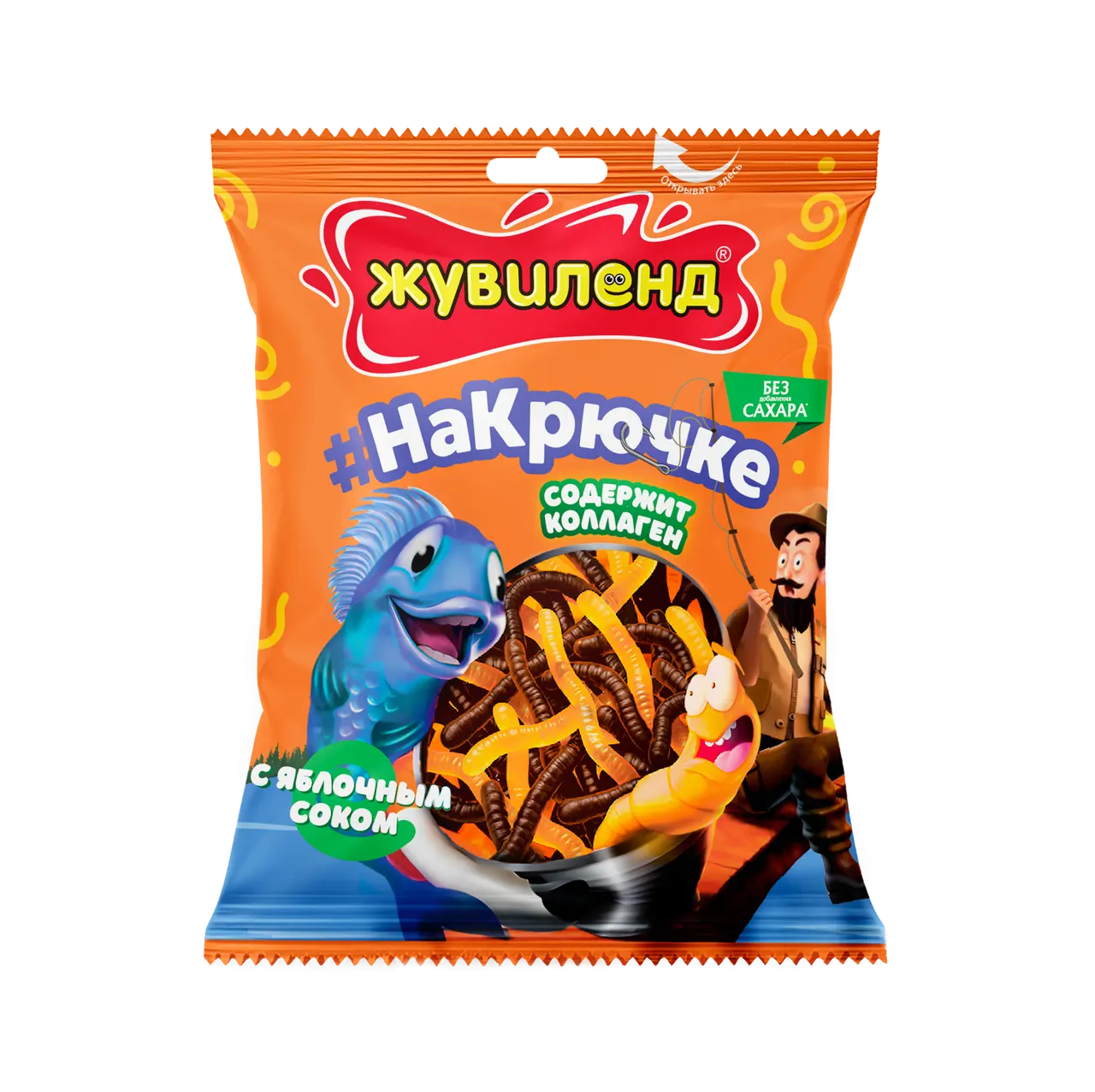 Сластики "Жувиленд" накрючке 85г (Россия)