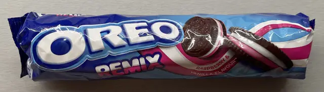 Печенье "Oreo" Ваниль малина 157гр (Швейцария)
