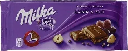 Шоколад "Milka" MMMAX Raisins and Nuts 270г (Польша)