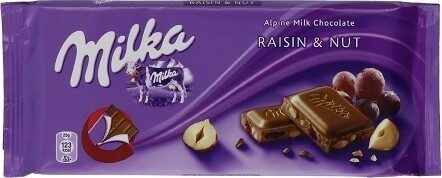 Шоколад "Milka" MMMAX Raisins and Nuts 270г (Польша)