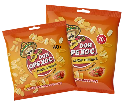 Арахис "Дон орехос" со вкусом курицы 40г (Россия)